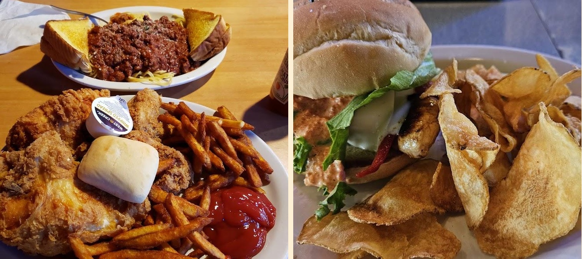 Red's Bar & Grill Menu